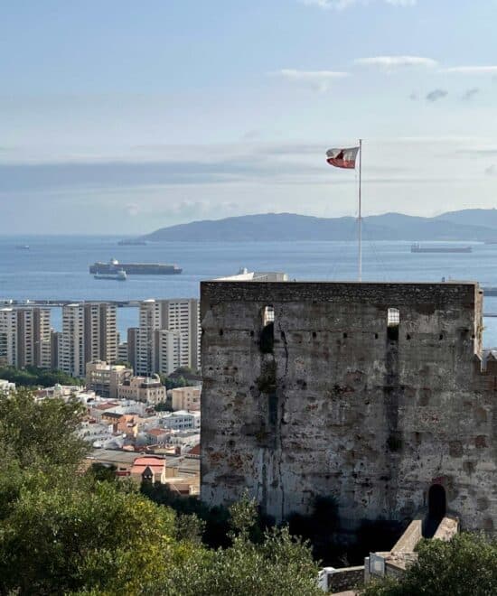 The Upper Town, the Moorish Castle and the 2nd World War Tunnels